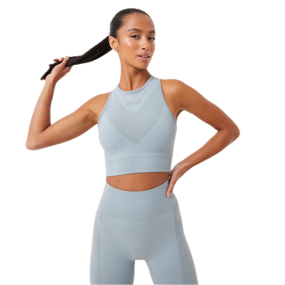 Everlast, WOMAN, სპორტული ტოპი, ზომა - Large, High Neck Racer Sports Bra