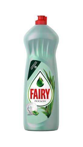 Fairy Lotion, ჭურჭლის სარეცხი სითხე, ალოე ვერა, 1 ლ.