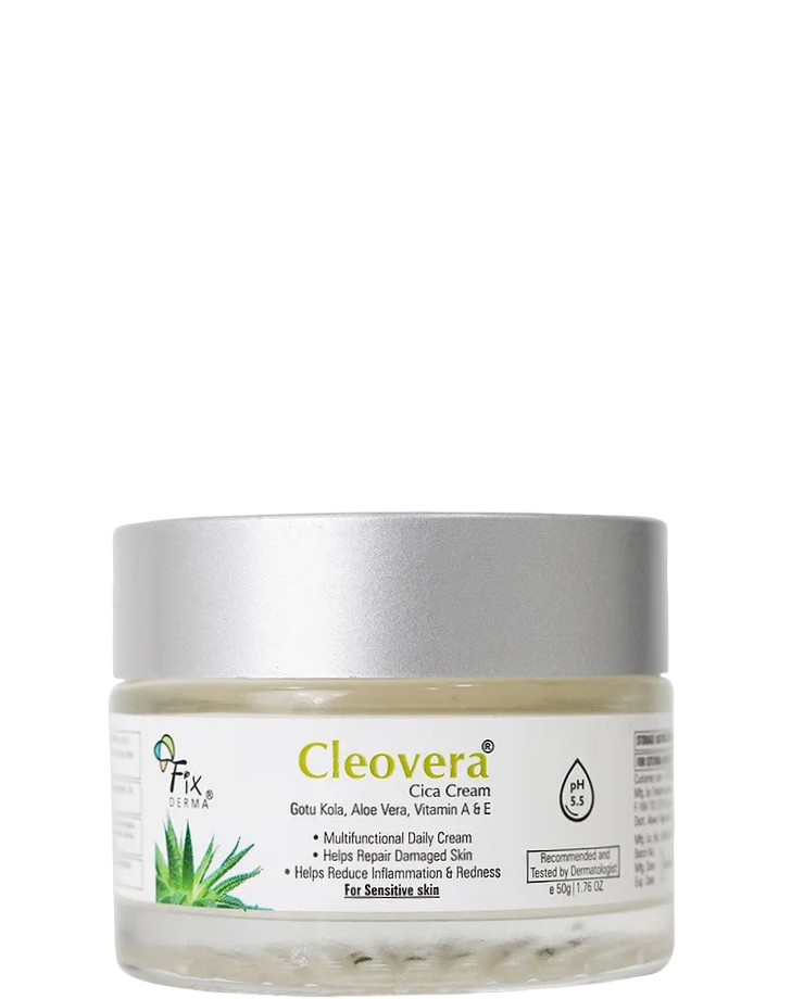 Fixderma Cleovera Cica სახის დამატენიანებელი კრემი 50 გ