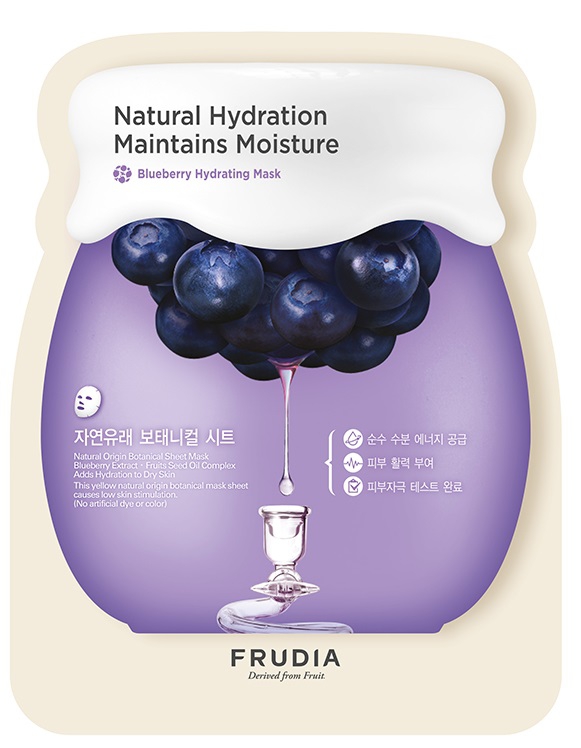 Frudia Blueberry სახის დამატენიანებელი ნიღაბი