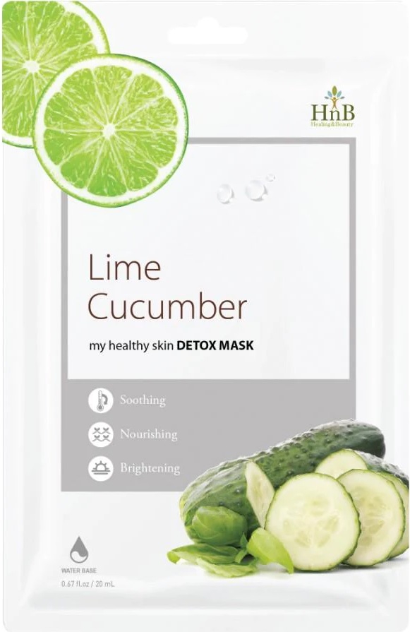 HNB Lime Cucumber დეტოქს სახის ნიღაბი