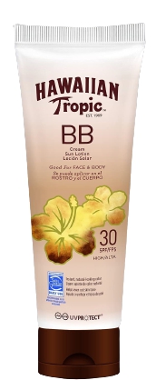 Hawaiian Tropic SPF 30 BB სახის & სხეულის კრემი