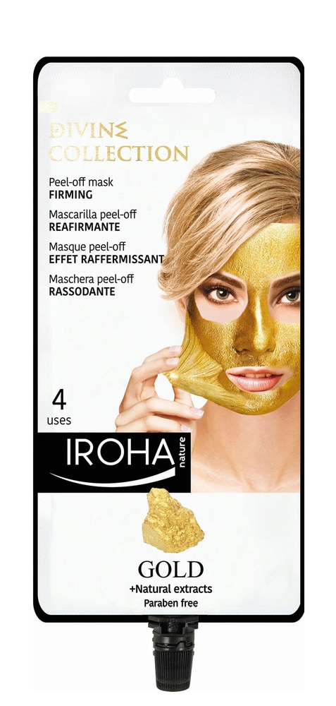 Iroha Nature Gold Peel Off სახის ნიღაბი