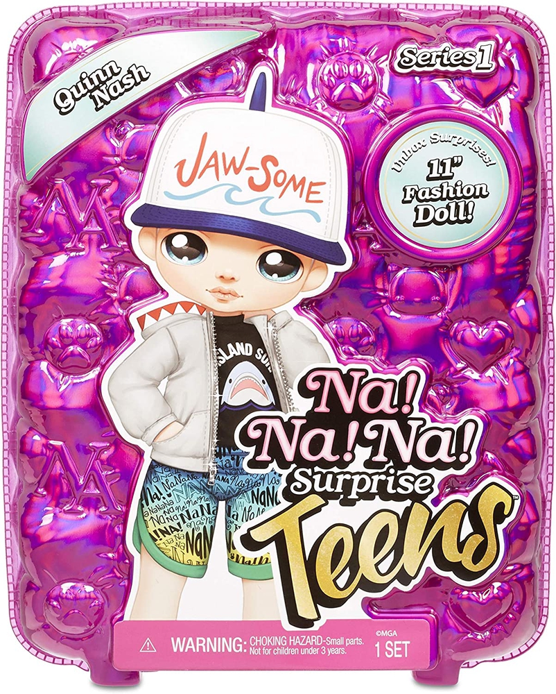 MGA, Surprise Teens Fashion Doll - Quinn Nash რბილი თოჯინა