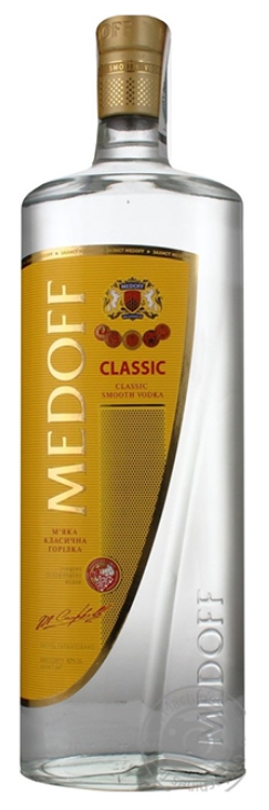 Medoff classic, კლასიკური არაყი, 1 ლ.