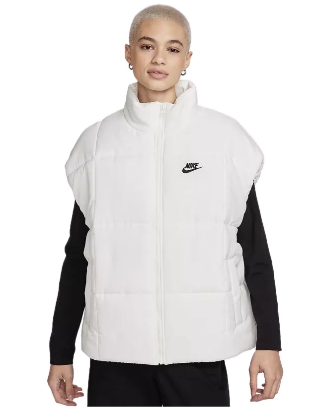 Nike, WOMAN, ჟილეტი, ზომა - Large, Sportswear Classic Puffer