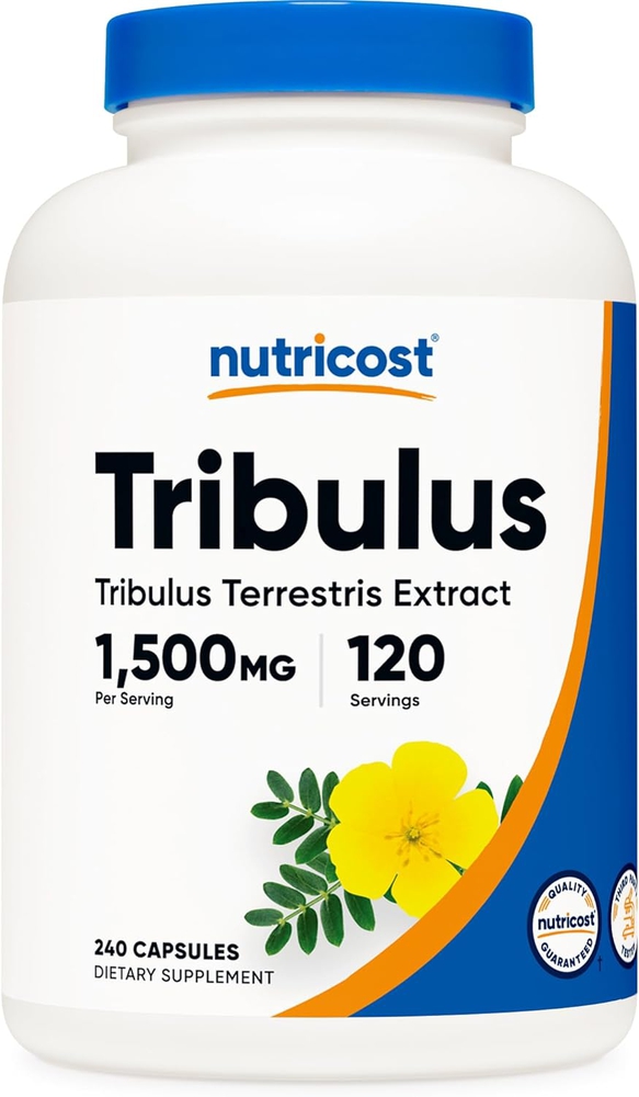 Nutricost, ტრიბულუსი, 240 კაფსულა, Tribulus Capsules