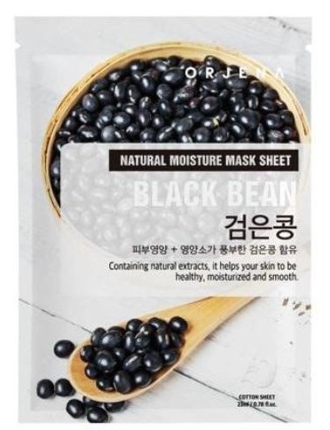 Orjena სახის ნიღაბი Natural Moisture Black Bean