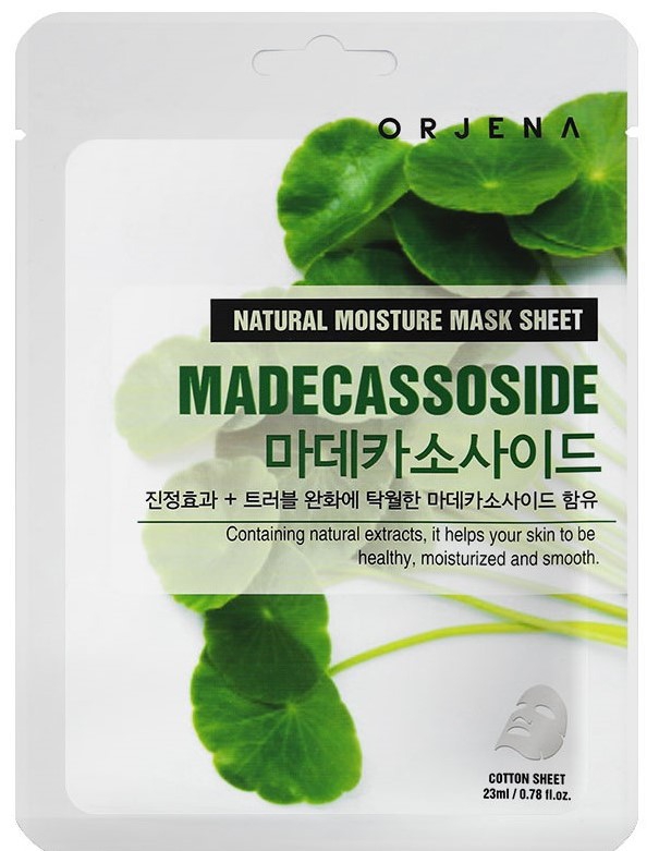 Orjena სახის ნიღაბი Natural Moisture Madecassoside