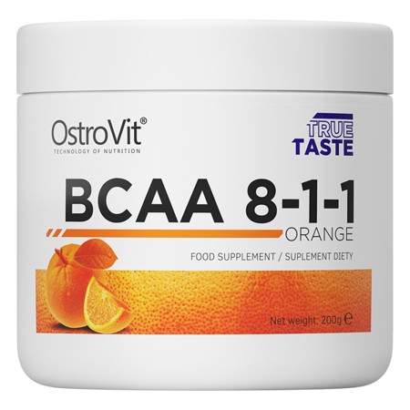 OstroVit, ბცაა 200 გრ  ფორთოხალის არომატით, BCAA 8 1 1