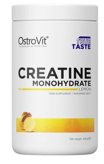 OstroVit, კრეატინი მონოჰიდრატი ლიმონის არომატით 500 გრ, Creatine Monohydrate