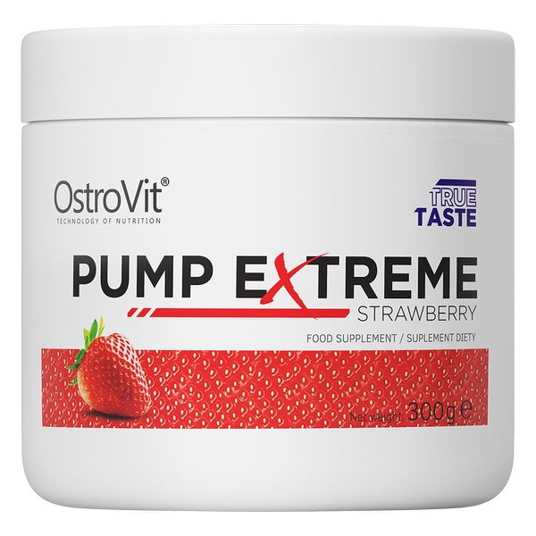 OstroVit, ფამფი, 300 გრ, Pump Extreme Strawberry