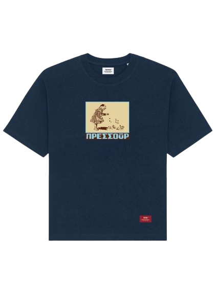 Pressure, UNISEX, სპორტული მაისური, ზომა - X Large, Feeding Birds Blue Tee