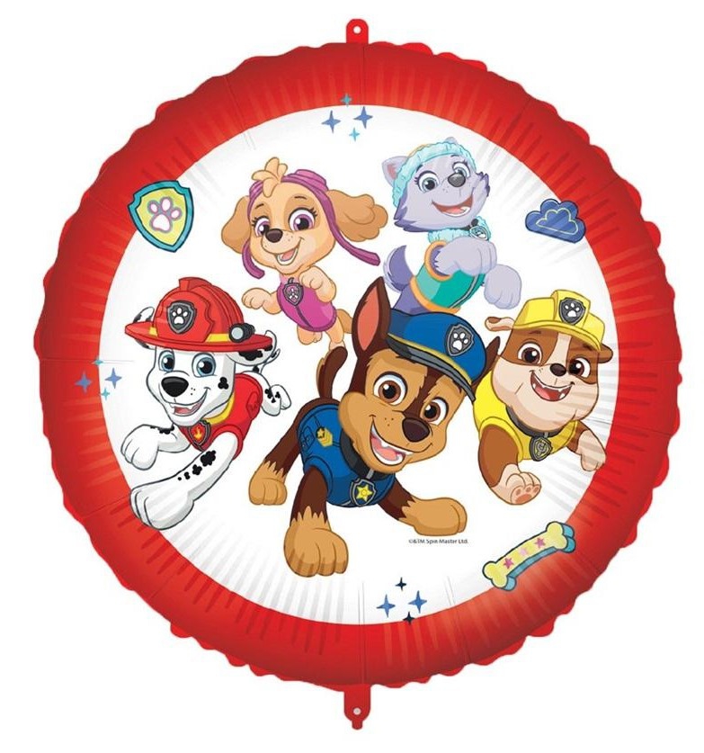 Procos, ფოლგირებული ბუშტი, Paw Patrol, 46 სმ, 1 ც.