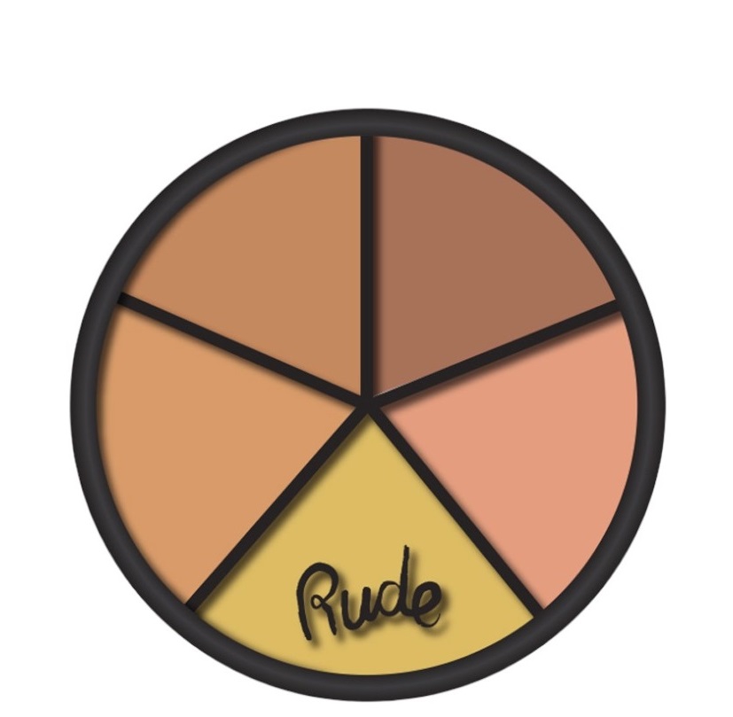 Rude Cosmetics Fabulous Medium კორექტორის პალიტრა