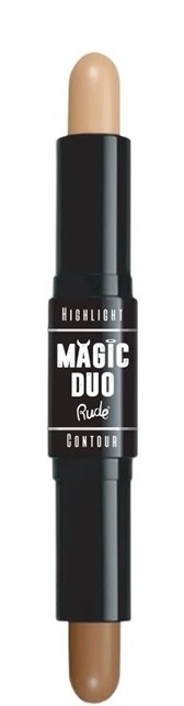 Rude Cosmetics Magic Duo Tan ჰაილაითერი & კონტური
