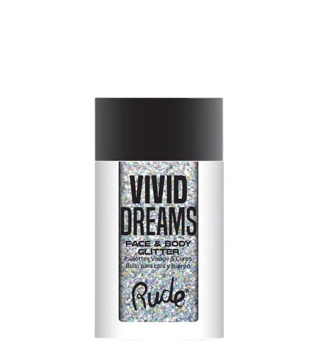 Rude Cosmetics Vivid Dreams სახის & სხეულის გლიტერი