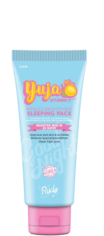 Rude Cosmetics Yuja Sleeping სახის ნიღაბი