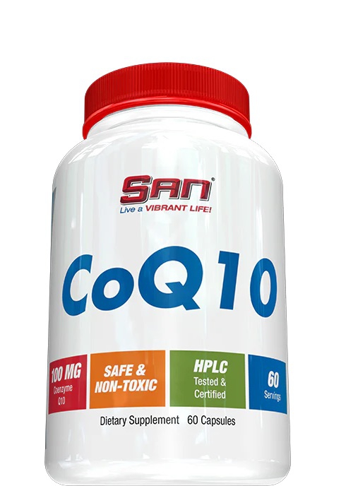 SAN Nutrition, COQ10, 60 კაფსულა