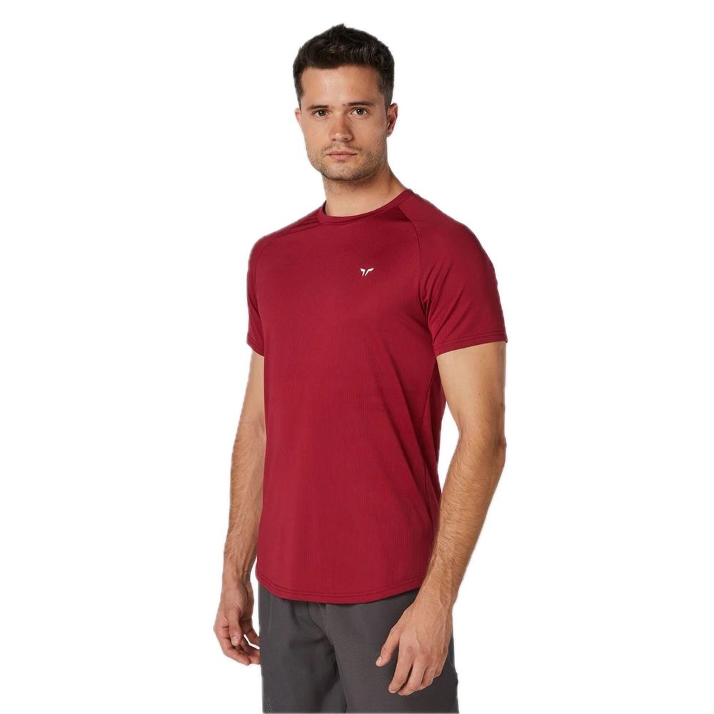 SQUATWOLF, MAN,  სპორტული მაისური, ზომა - Small, Core  Mesh Tee - Red