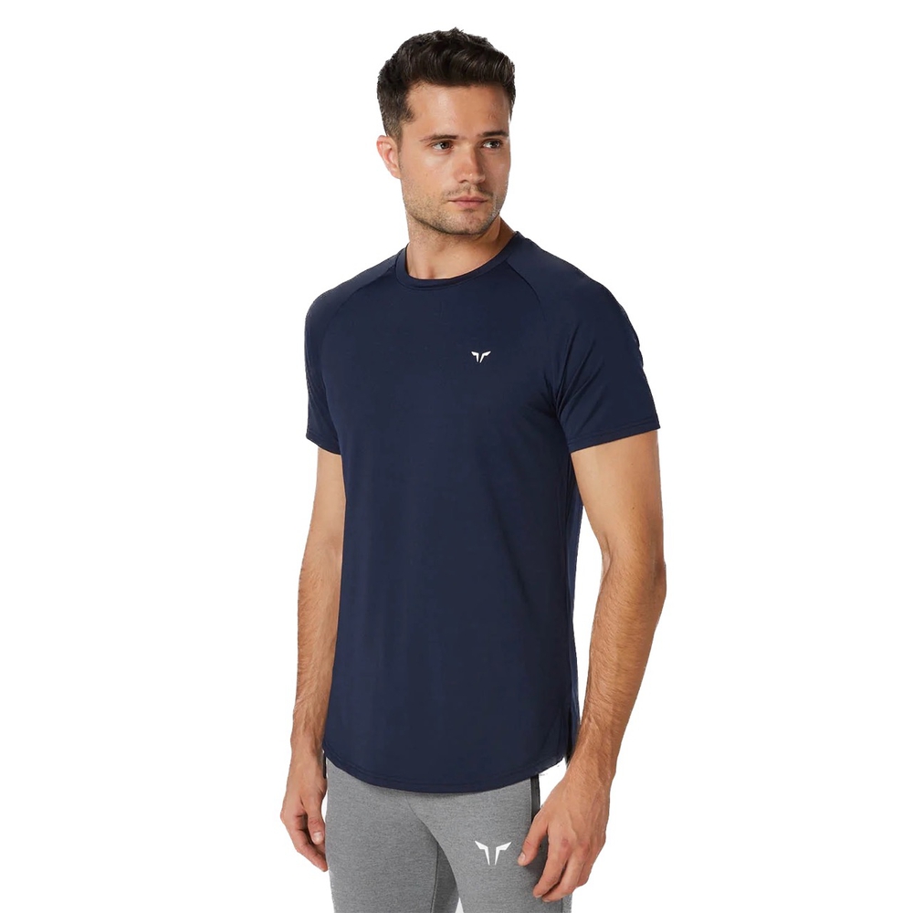 SQUATWOLF, MAN,  სპორტული მაისური,ზომა - Medium, CORE MESH TEE - NAVY