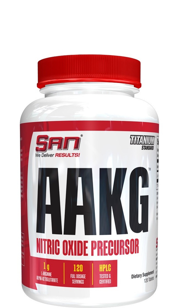 San Nutrition, AAKG, 120 ტაბლეტი,