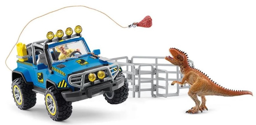 Schleich, ჯიპი Off Road და დინოზავრი, Dinosaurs