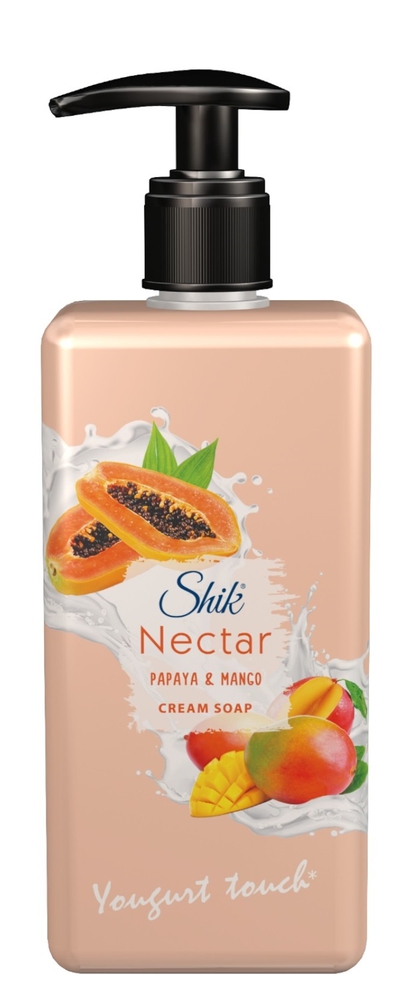 Shik Nectar Papaya & Mango თხევადი საპონი 450 მლ