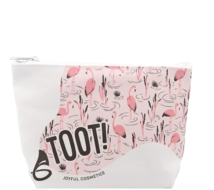 TOOT Flamingo კოსმეტიკის ჩანთა