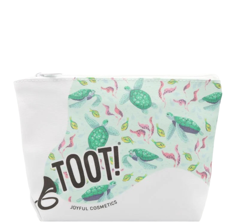 TOOT Turtle კოსმეტიკის ჩანთა