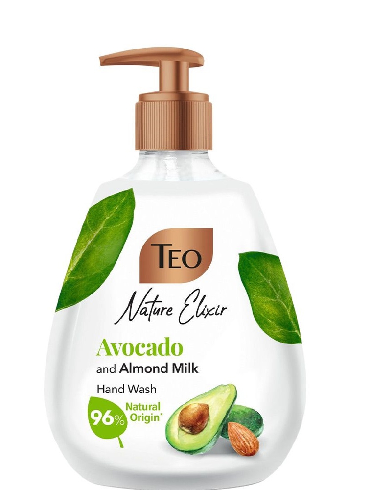 Teo Nature Elexir Avocado  თხევადი საპონი 300 მლ