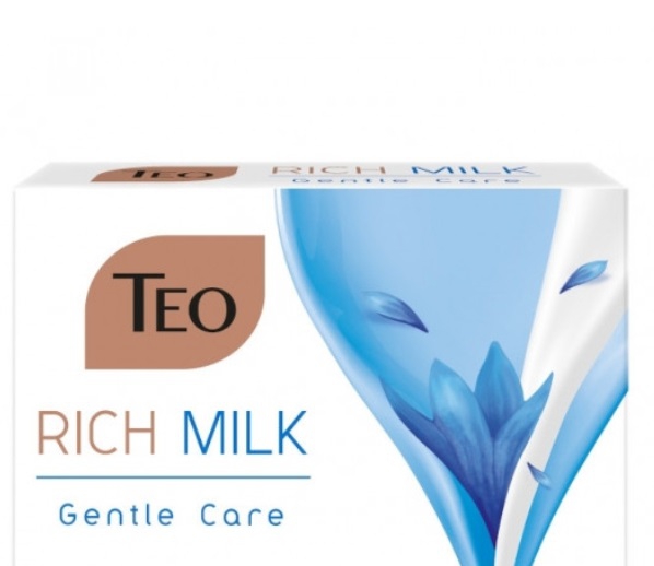 Teo Rich Milk Gentle Care მყარი საპონი