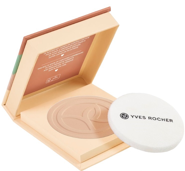 Yves Rocher Couleurs Nature Rose პუდრი 100