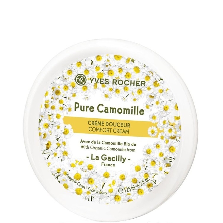 Yves Rocher Pure Camomille სახის გელ-კრემი 125 მლ