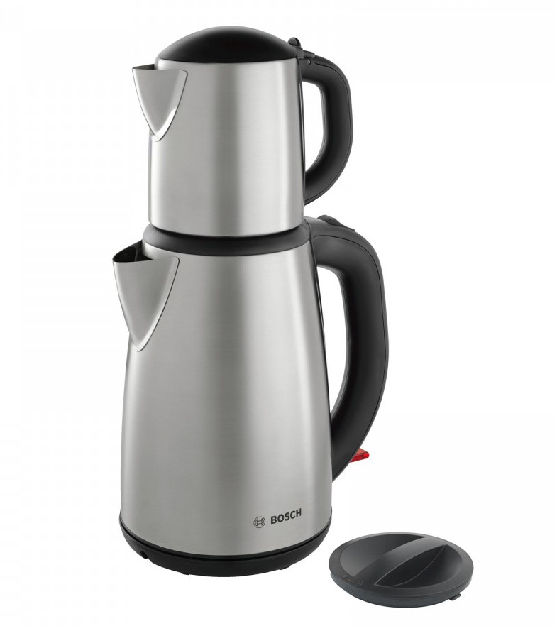 ელექტრო ჩაიდანი Bosch TTA5883 Tea Maker Electric Kettle Silver/Black