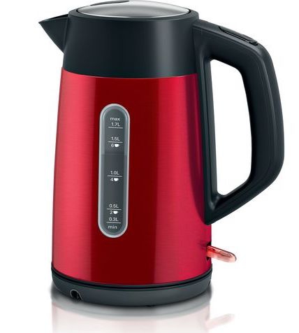 ელექტრო ჩაიდანი Bosch TWK4P434 Electric Kettle Deep Red Crystal