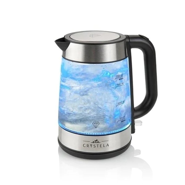 ელექტრო ჩაიდანი ETA Ela 615390000 Electric Glass Kettle Silver