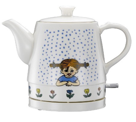 ელექტრო ჩაიდანი Pippi 20130001 Electric Kettle Longstocking White