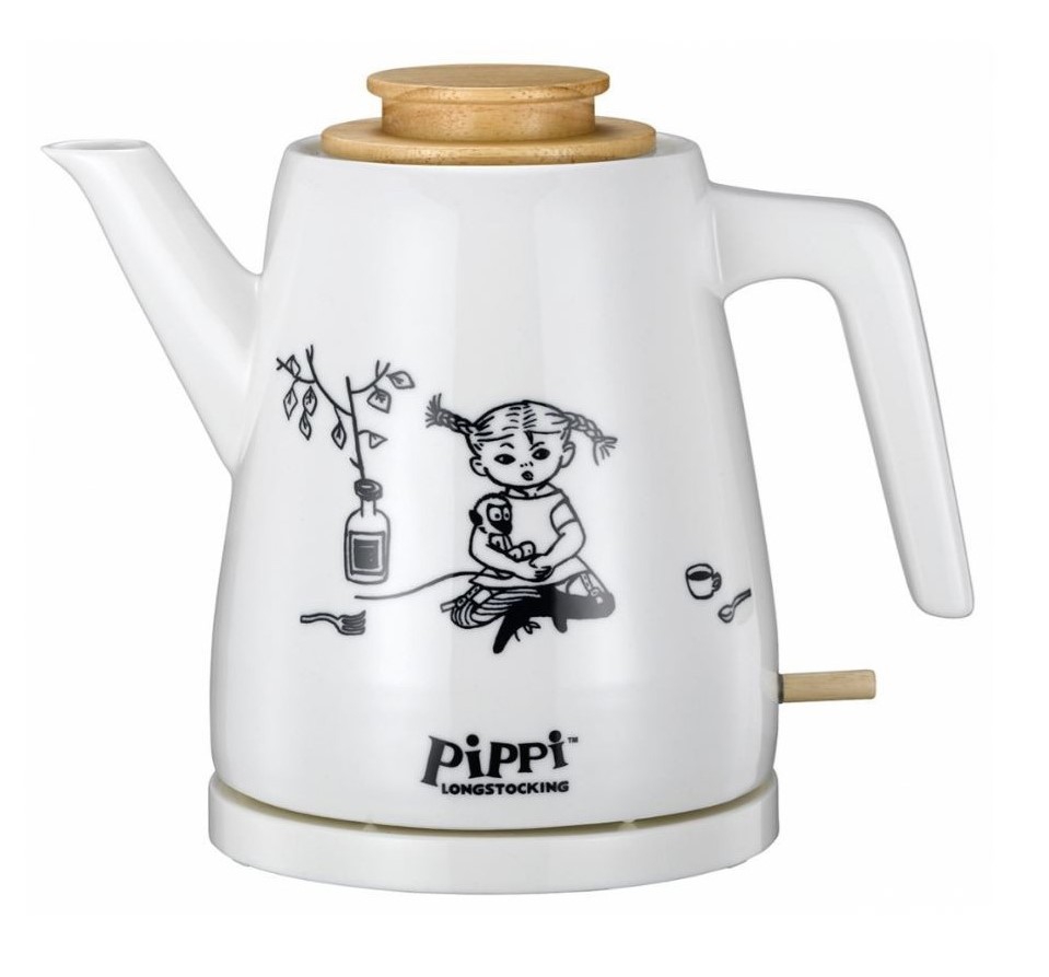 ელექტრო ჩაიდანი Pippi 20130003 Electric Kettle Mr. Nilsson White