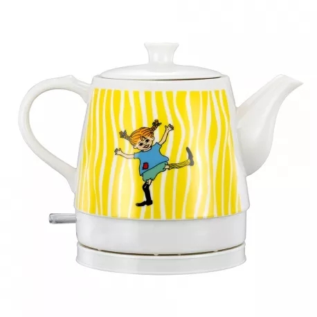 ელექტრო ჩაიდანი Pippi 20130004 Electric Kettle White/Yellow