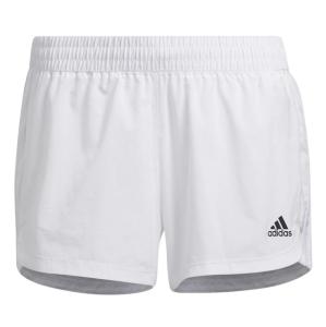 Adidas, WOMAN, შორტი, ზომა - Small, Pacer 3-Stripe Woven Training Short White
