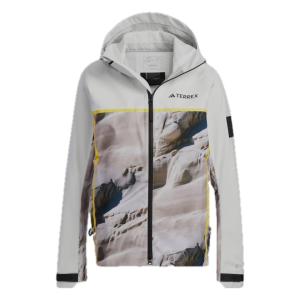 Adidas, WOMAN, სპორტული ქურთუკი, ზომა - X-Small, NATIONAL GEOGRAPHIC RAIN.RDY JACKET