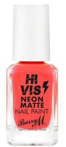 Barry M Hi Vis Neon Matte Red Frenzy ლაქი