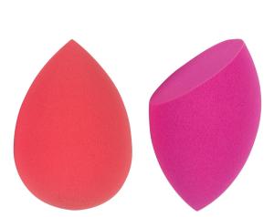 Cala კოსმეტიკური სპონჟების ნაკრები Hot Pink & Coral