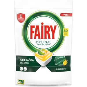 Fairy, ჭურჭლის სარეცხი მანქანის კაფსულა, 60 ც.