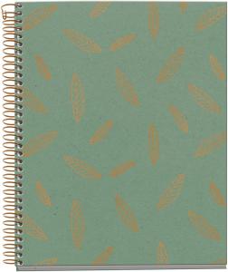 MIQUELRIUS, უჯრებიანი ბლოკნოტი გვერდული ზამბარით, 210 x 176 მმ