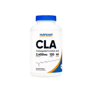 Nutricost, CLA Softgels, 800 MG, 120 კაფსულა,