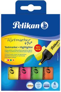 Pelikan, ნეონის ტექსტმარკერების ნაკრები, 4 ცალი