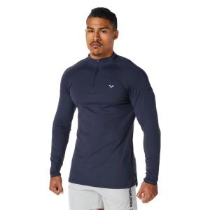 SQUATWOLF,MAN, სპორტული სვიტერი, ზომა - Medium, Core Running Top - Navy