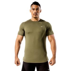 SQUATWOLF, MAN,  სპორტული მაისური,ზომა - Medium, Core Mesh Tee - khaki